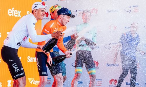 Stephen Williams giành chức vô địch giải đua xe đạp Tour Down Under 2024 và chặng cuối ở Adelaide Hills