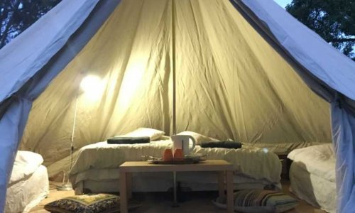 Các khu cắm lều mới hạng sang sắp được mở ra khi tiểu bang Nam Úc quảng cáo rầm rộ  để chiếm thị phần lớn hơn trong thị trường du lịch cắm trại và lữ hành đang bùng nổ.