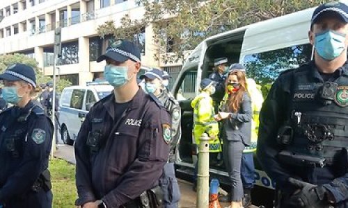  Người đứng đầu biểu tình Black Lives Matter ở Sydney đã bị bắt