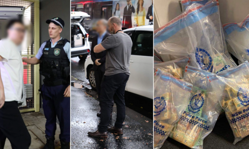 Buộc tội ba người, thu giữ gần 4.7 triệu đô-la tiền mặt, 5kg ma túy và các máy rút tiền điện tử ở Sydney