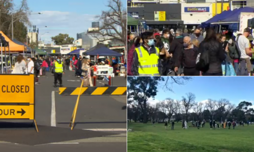 Melbourne: Người dân đổ xô tụ tập ra chợ, công viên trong giai đoạn Phong tỏa Mức 4
