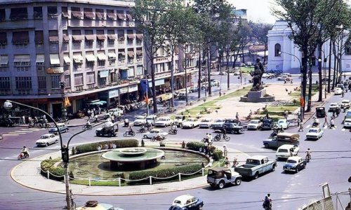 Bùng binh Bồn Kèn trước năm 1975 – Hình ảnh thân thuộc với người Sài Gòn xưa