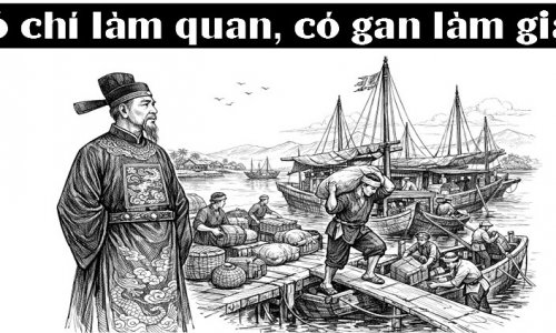 Có chí làm quan, có gan làm giàu