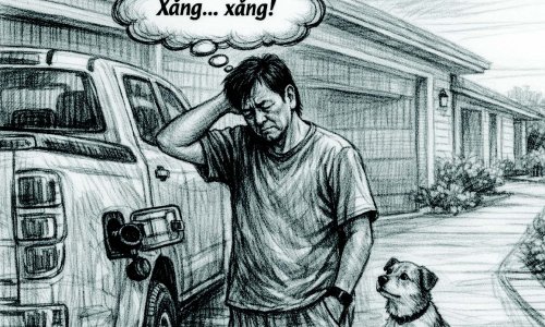 Mối lo hết xăng để chạy xe đi… chùa, nhà thờ…