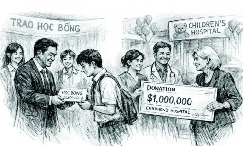 Người giàu và lòng tốt: Sức mạnh của một quốc gia