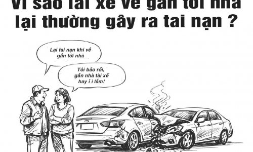 Vì sao lái xe về gần tới nhà lại thường gây ra tai nạn ?