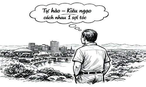 Tự hào và kiêu ngạo cách nhau 1 sợi tóc
