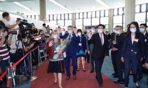 Phái đoàn của lãnh đạo Thượng viện Séc đã đến Đài Loan