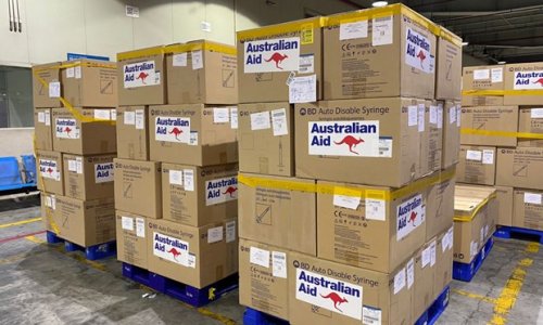 Úc chở tiếp 800,000 liều vaccine AstraZeneca viện trợ cho Việt Nam