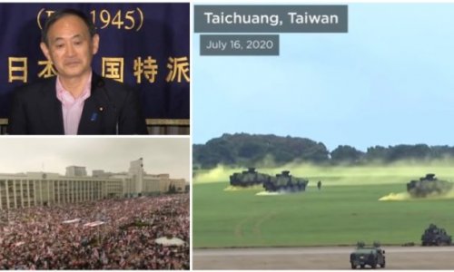 Điểm tin thế giới sáng 31/8: Sức mạnh quân sự Mỹ-Nhật-Đài Loan gấp 30 lần Trung Quốc; Belarus: Bất chấp đe dọa, biểu tình lớn vẫn tiếp tục