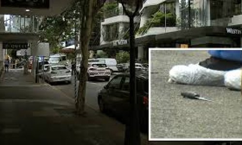Vụ nổ súng ở trung tâm thành phố Brisbane: Cảnh sát bắn chết một thanh niên bên ngoài khách sạn Westin Hotel.