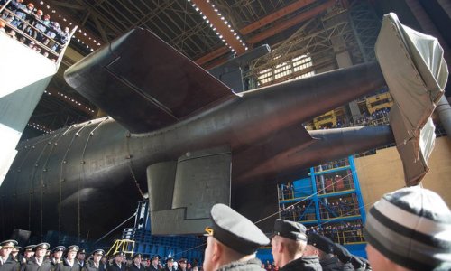 Nga chạy thử tàu ngầm mang siêu ngư lôi