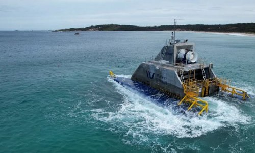 Thiết bị tạo điện từ sóng biển hoàn thành thử nghiệm tại Úc