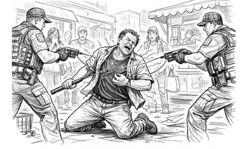 Taser - tiếng “tách” nhỏ và những chấn động lớn trong một xã hội tưởng như đã hiền lành