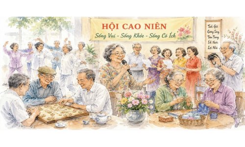 Tuổi già & Hội đoàn - Đừng sống một mình với chiếc ghế