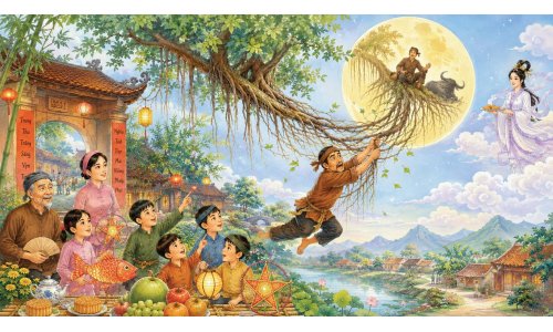 Chú Cuội dưới trăng - từ một truyền thuyết đến triết lý sống của người Việt