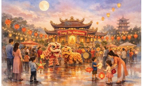 NGƯỜI VIỆT Ở MELBOURNE ĂN TRUNG THU