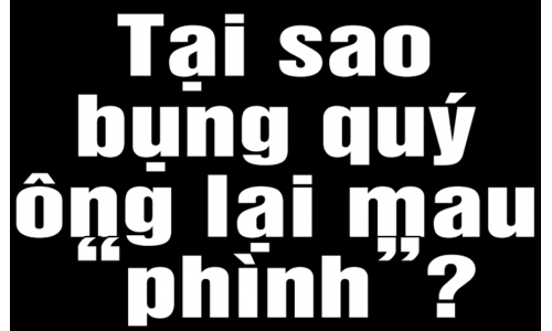 Tại sao bụng quý ông lại mau “phình”?