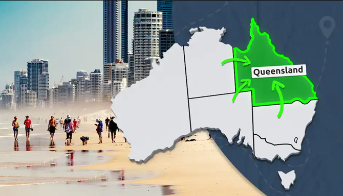 Nhiều người Úc chuyển đến sống ở tiểu bang nắng ấm nhất. Vì sao?