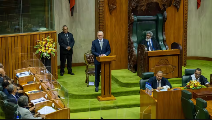 Ông Albanese trở thành nhà lãnh đạo nước ngoài đầu tiên phát biểu trước nghị viện Papua New Guinea