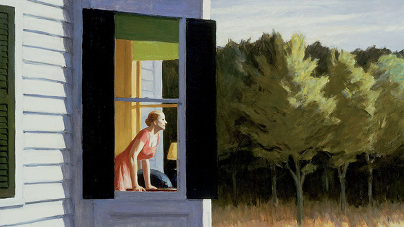 Edward Hopper đã vẽ chúng ta từ 100 năm trước