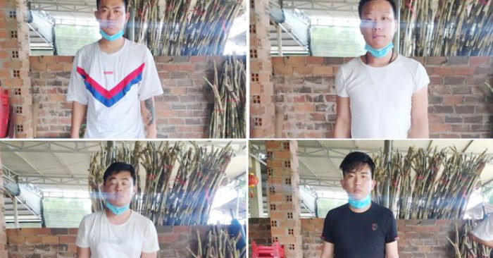 Truy tìm 4 thanh niên Trung Quốc trèo tường trốn cách ly