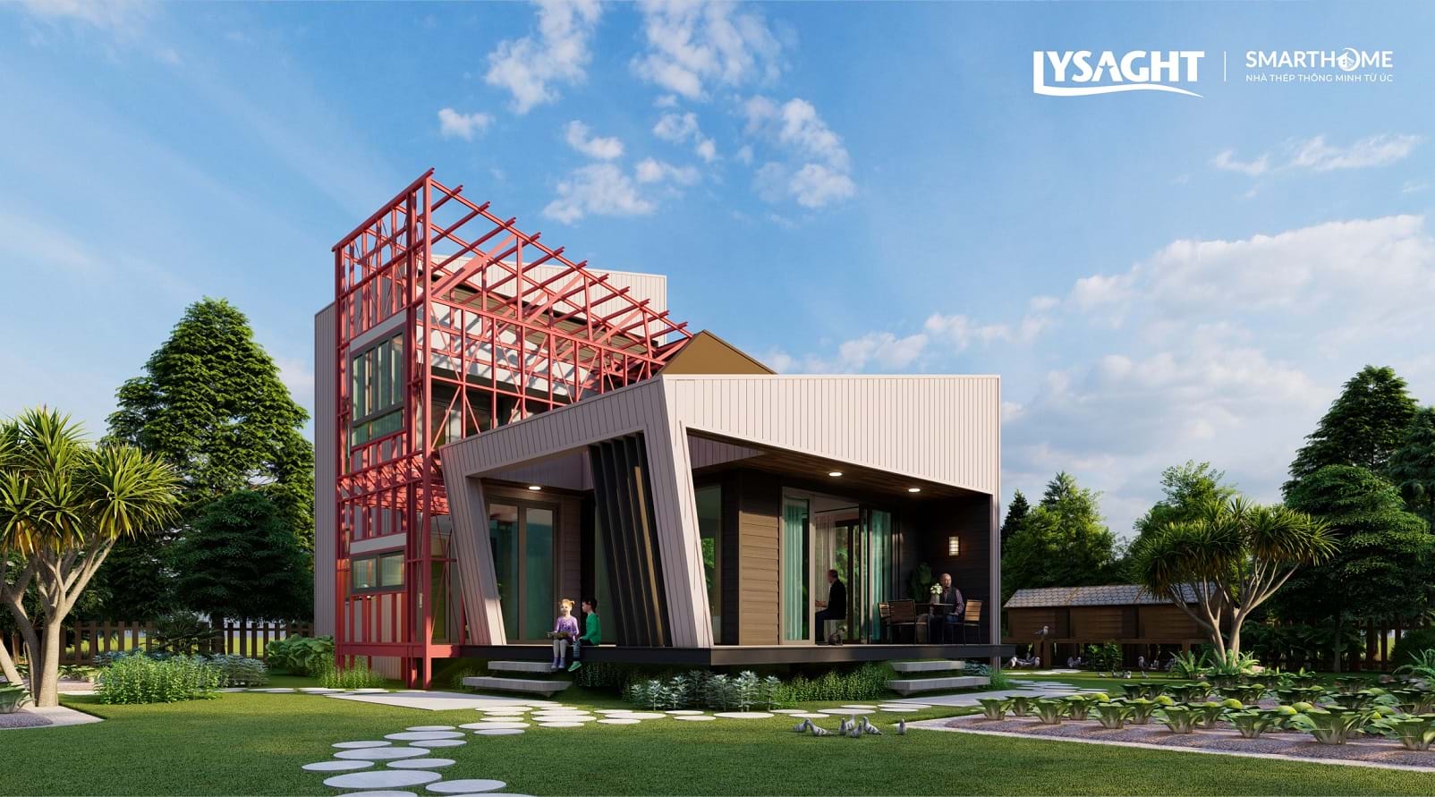 Lysaght® Smarthome™ – nhà khung thép tiền chế từ Úc lần đầu ra mắt tại Việt Nam