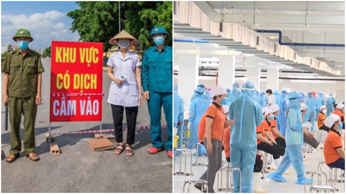 Việt Nam: TỉnhBắc Giang dừng hoạt động 4 khu công nghiệp, hơn 51,000 công nhân phải nghỉ việc vì COVID-19
