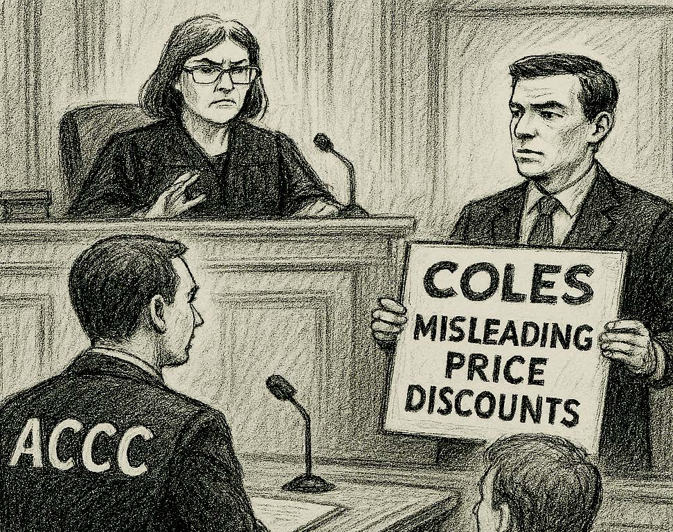 Coles: Khi giảm giá trở thành 1 nghệ thuật… pháp lý