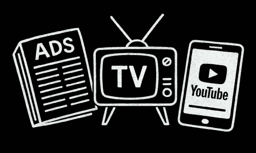 Tâm sự của một người… bị quảng cáo bủa vây