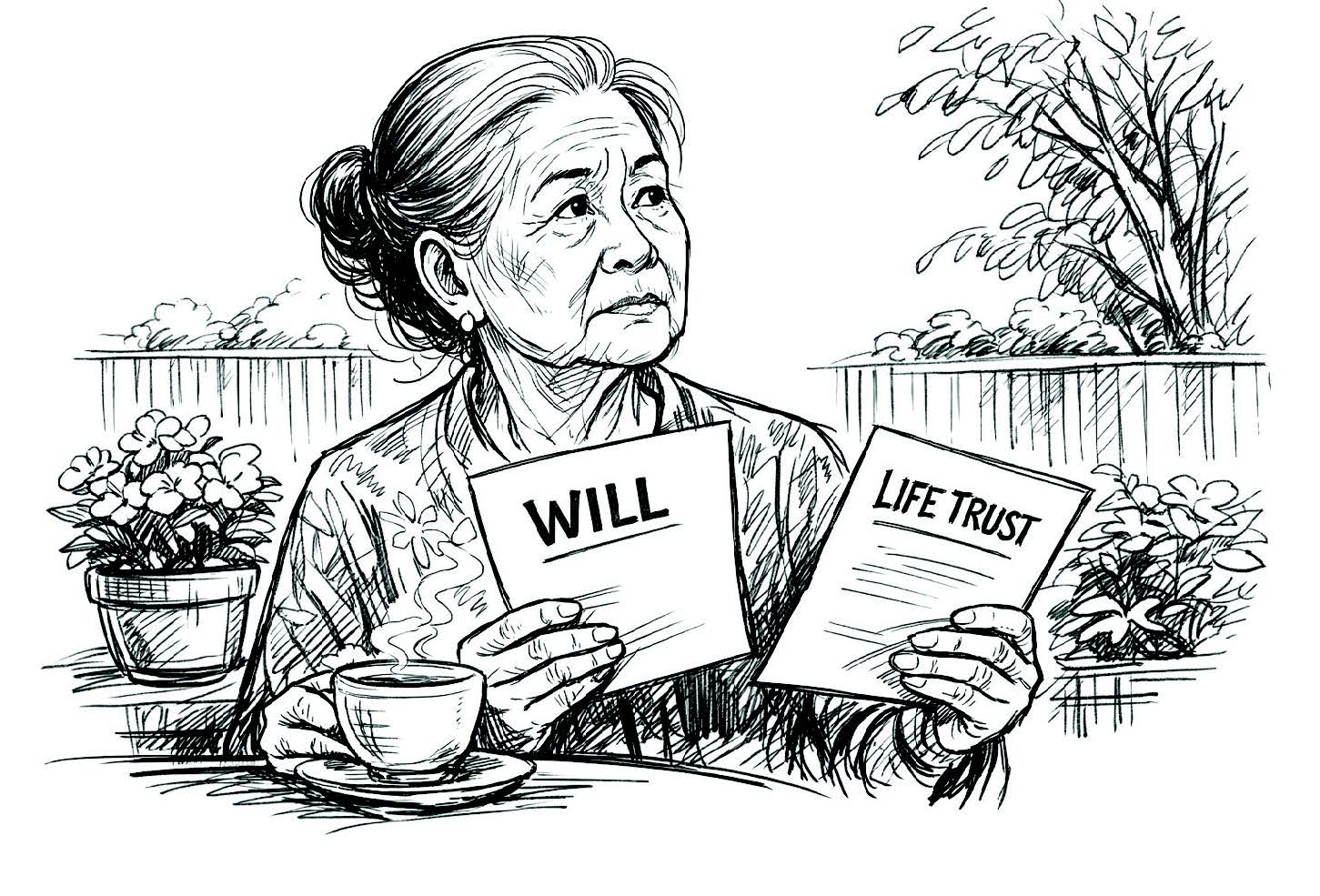 Chia tài sản theo Will hay Life Trust ?
