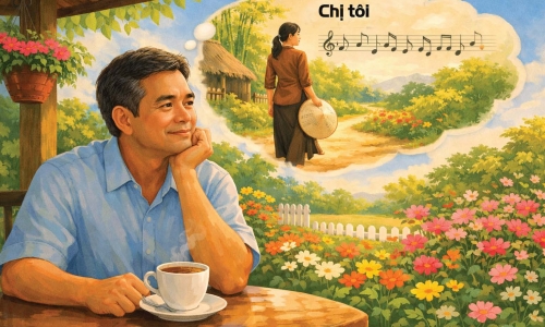 Cảm xúc dâng trào khi nghe nhạc phẩm Chị Tôi