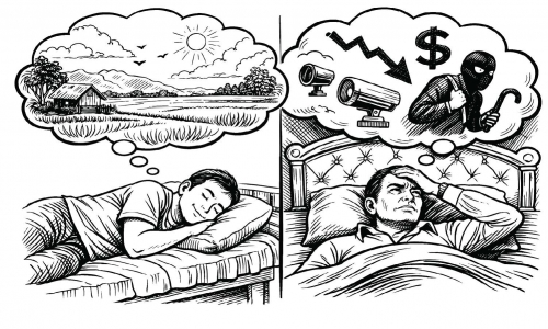Giấc ngủ giữa giàu và nghèo