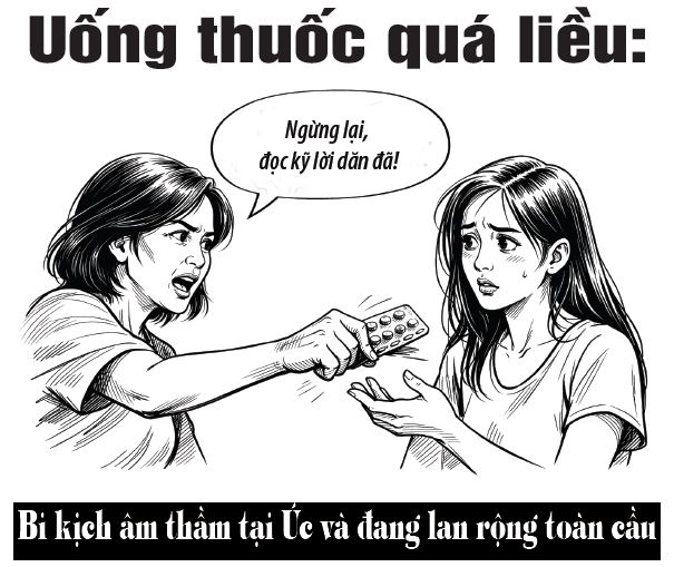 Uống thuốc quá liều: Bi kịch âm thầm tại Úc và đang lan rộng toàn cầu