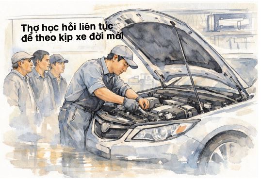 Làm mới mình giữa một thế giới không ngừng chuyển động