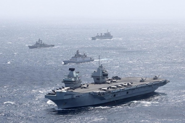 Nhóm tàu chiến Anh tiến vào Biển Đông, hàm ý đến nước nào?