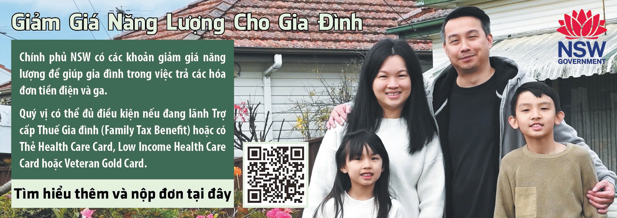 Các khoản hoàn tiền năng lượng giúp các hộ gia đình đủ điều kiện trả hóa đơn tiền điện và gas.