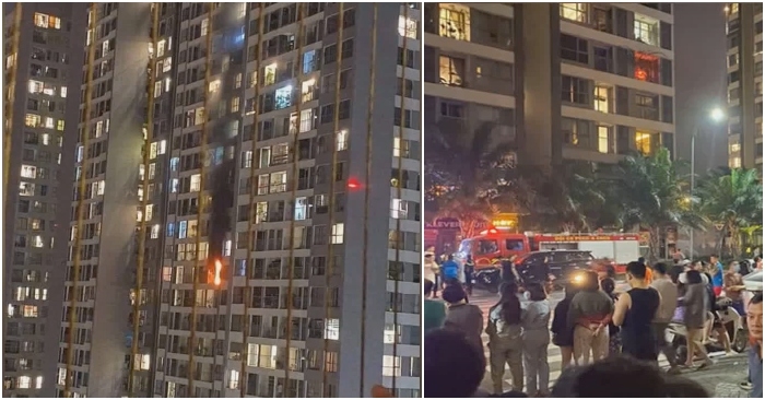 Cháy ở chung cư cao cấp Park Hill ở Hà Nội, hàng ngàn cư dân tháo chạy trong đêm