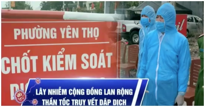 Việt nam: Sáng nay tỉnh Hòa Bình có 2 ca lây nhiễm trong cộng đồng, dịch bệnh đã lan ra 8 tỉnh