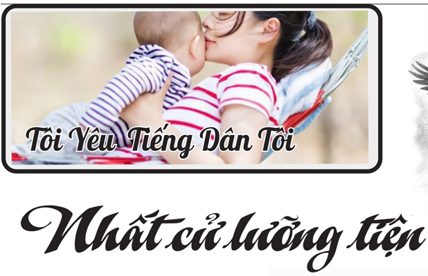 TÔI YÊU TIẾNG DÂN TÔI -