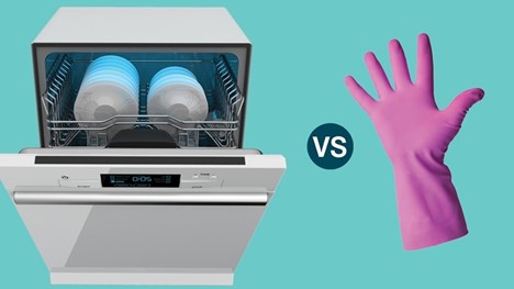 Rửa chén bằng máy hay bằng tay sạch hơn?