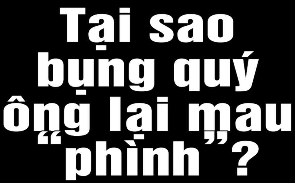 Tại sao bụng quý ông lại mau “phình”?