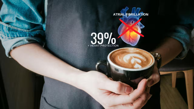 ‘Một ly cà phê mỗi ngày giúp giảm đáng kể nguy cơ tái phát chứng rối loạn nhịp tim’