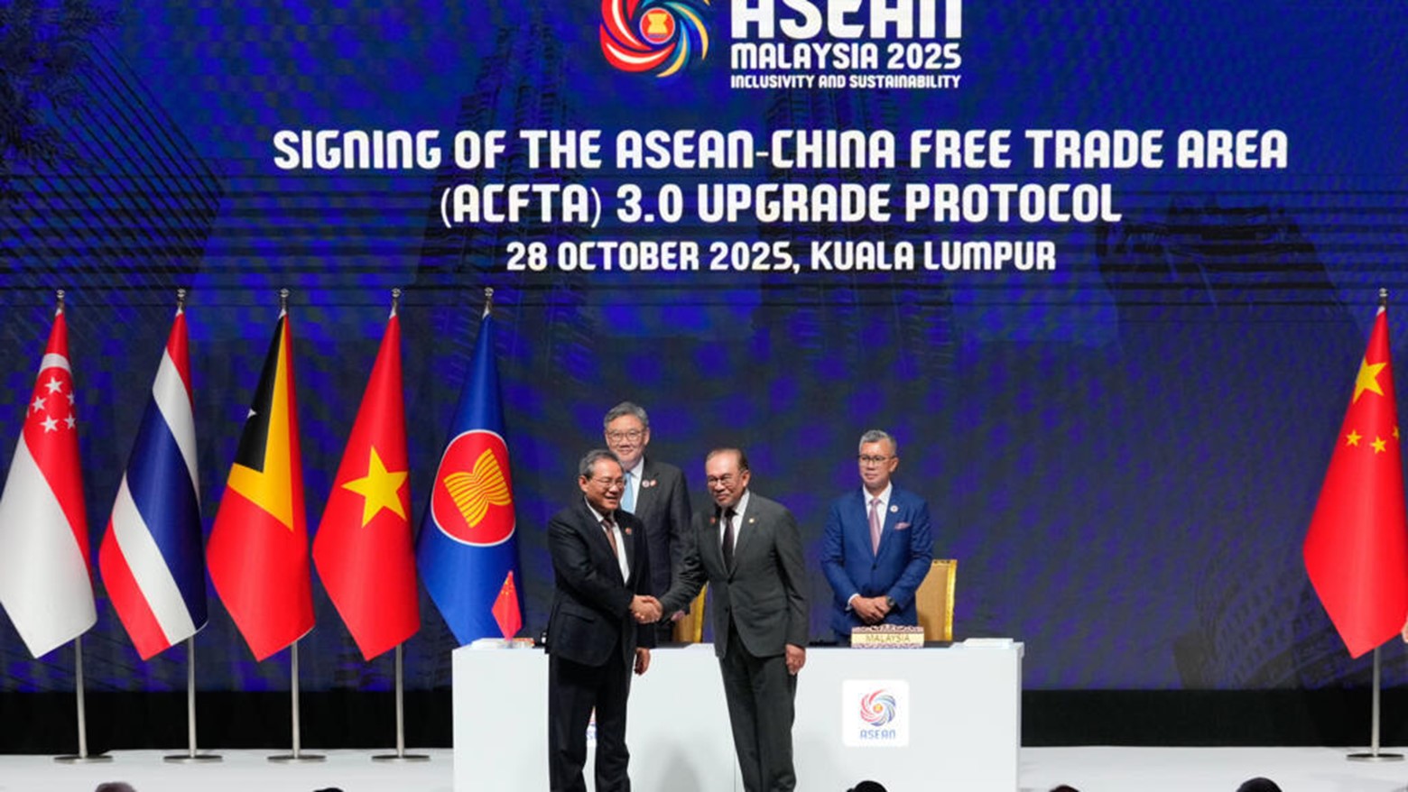 ASEAN và Trung Quốc nâng cấp, mở rộng Hiệp định Thương mại Tự do