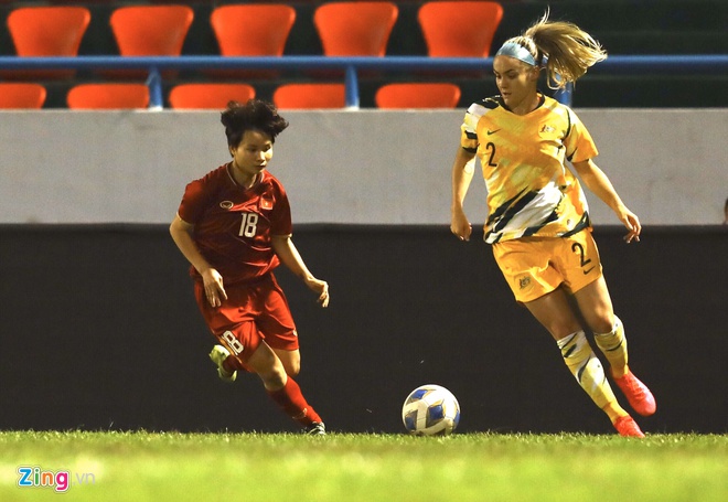 Kết quả bóng đá play-off Olympic 2020 tuyển túc cầu nữ Việt Nam - tuyển túc cầu nữ Úc Đại Lợi: tỉ số  1-2 