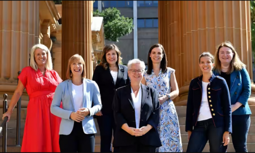 Nữ bộ trưởng chiếm một nửa trong Nội các mới NSW