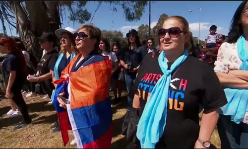 Người Úc gốc Armenia lên tiếng ở Canberra