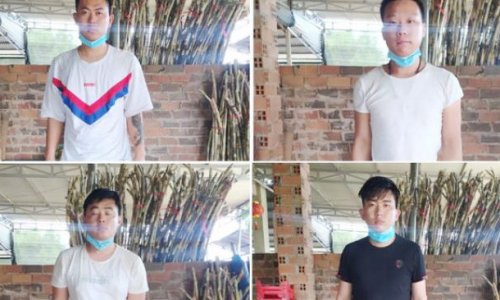 Truy tìm 4 thanh niên Trung Quốc trèo tường trốn cách ly