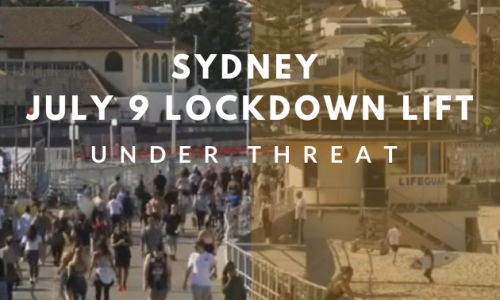 Hàng trăm người dân Sydney tụ tập ở bãi biển bất chấp lệnh phong tỏa.