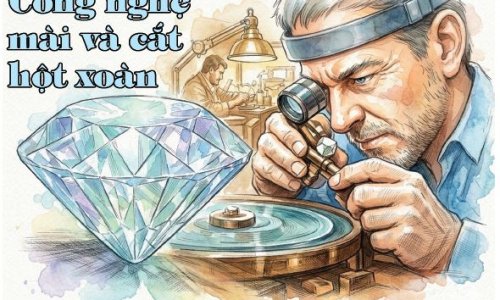 Công nghệ mài và cắt hột xoàn